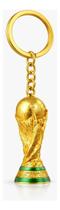 Kit 10 Chaveiro Troféu Taça Copa Do Mundo Fifa Escala 1:7 Dourado