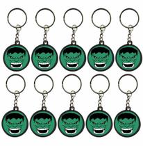 Kit 10 Chaveiros hulk Lembrancinha Festa Brinde