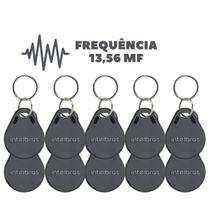 Kit 10 Chaveiros RFID Intelbras TH 1000 MF para Controle de Acesso 13,56 MHz