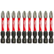 Kit 10 Chaves Bits Philips Ph2 X 50mm 48-32-4262 Milwaukee Unica