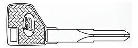 Kit 10 Chaves Tetra Soprano 1116.2 Latão para Chaveiro