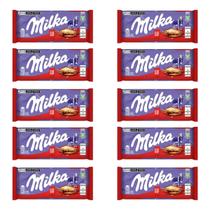 Kit 10 Chocolate Milka - Chips Ahoy Ou Lu Kit 10 Chocolate Milka - Chips Ahoy Ou Lu