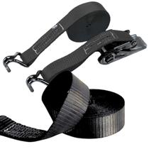 Kit 10 Cinta Com Catraca Carga 3 T 50mm 10 metro Caminhão Amarração Preto