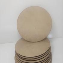 Kit 10 Círculos Mdf 20x20 cm 3 mm Bolacha Disco Tampo MDF Kit 10 Círculos Mdf 20x20 cm 3 mm Bolacha Disco Tampo MDF