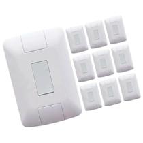 Kit 10 Cj 4X2 1 Interruptor Simples 1 Paralelo Tramontina Kit 10 Cj 4X2 1 Interruptor Simples 1 Paralelo Tramontina