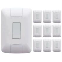 Kit 10 Cj 4X2 1 Interruptor Simples Tramontina 6 A 250 V