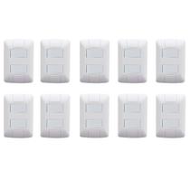 Kit 10 Cj 4X2 2 Interruptores Paralelos 6 250V Tramontina Kit 10 Cj 4X2 2 Interruptores Paralelos 6 250V Tramontina