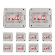 Kit 10 Clamper Mobi Box 220v 8kw C Cp - 25881 Kit 10 Clamper Mobi Box 220v 8kw C Cp - 25881