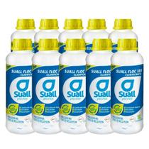 Kit 10 clarificante floculante decantador 1l cada suall Kit 10 clarificante floculante decantador 1l cada suall