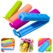 kit 10 Clipes Prendedor Lacra Conserva Alimentos Fecha Sacola