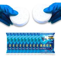 Kit 10 Cloro Para Piscina Tablete / Pastilha 200g Desinfeta E Oxida 200g - Astralpool
