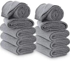 Kit 10 Cobertor Popular de Casal Manta 1,60m x 1,90m Doação Quentinho