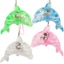 Kit 10 Colar De Led Pisca Golfinho Super Festas Neon Iluminada XM21150GO Kit 10 Colar De Led Pisca Golfinho Super Festas Neon Iluminada XM21150GO