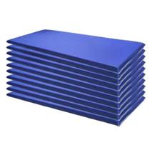 Kit 10 Colchonetes Academia Impermeável Tapete Espuma Yoga Fit