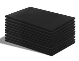 Kit 10 Colchonetes de Espuma para Academia e Ginastica em Corvin Preto