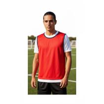 Kit 10 Coletes PP Futebol Infantil Elástico Vermelho
