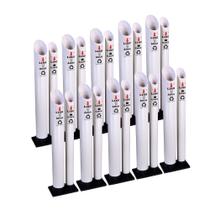 Kit 10 Coletores Duplos Água/Café PVC Kit 10 Coletores Duplos Água/Café PVC