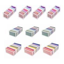 Kit 10 Colmeias Organizadoras de Gaveta Para Cueca Calcinha Meia Bermuda Camiseta 4P 3M 3G