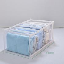Kit 10 Colmeias Organizadoras de Gavetas (24x15x10) para Roupas de Bebe Meias Cuecas