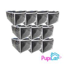 Kit 10 colmeias organizadoras jeans/gg (20x25x40) p/ calças