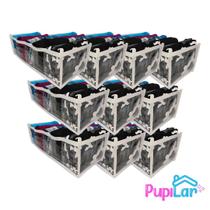 Kit 10 colmeias organizadoras legging 10x15x35 - 05 espaços - pupilar
