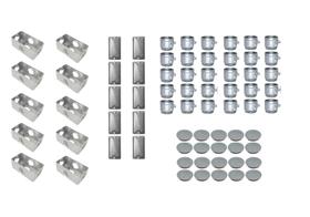 Kit 10 Combos Condulete 3/4Poleg Cx Multipla Tipox Aluminio