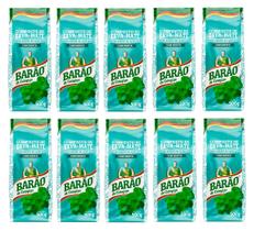 Kit 10 Composto de Erva Mate com Menta Barão 500g