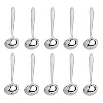 Kit 10 Conchas Molho Feijão Aço Inox Laguna 27cm Tramontina Kit 10 Conchas Molho Feijão Aço Inox Laguna 27cm Tramontina