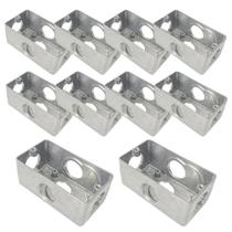 Kit 10 Condulete Multiplo Dailet X S/ Tampa 3/4'' Alumínio Kit 10 Condulete Multiplo Dailet X S/ Tampa 3/4'' Alumínio