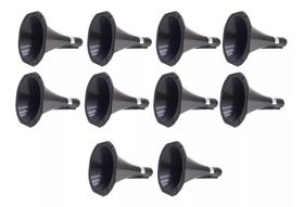 Kit 10 Cone Corneta Boca Bocal Longas Rosca Driver Kit 10 Cone Corneta Boca Bocal Longas Rosca Driver