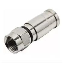 Kit 10 conector a compressao rg59 f storm