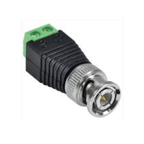 Kit 10 Conector BNC com Borne Parafuso Para Camera de Segurança