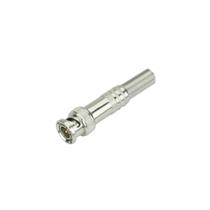 Kit 10 Conector Bnc Com Mola Macho Para Cftv Camera