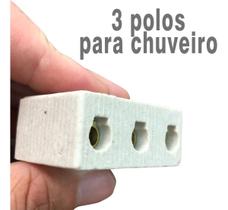 kit 10 Conector Chuveiro 5500w 6800w 7500w 7700w Tripolar
