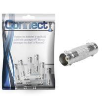 Kit 10 Conector Emenda Bnc Fêmea - Emenda Para Bnc - Cftv