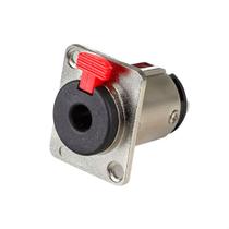 Kit 10 Conector Jack Painel P10 Fêmea Estéreo Kit 10 Conector Jack Painel P10 Fêmea Estéreo