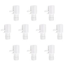 KIT 10 Conector Niple Rosqueável com Rosca Macho para Conexão Hidráulica