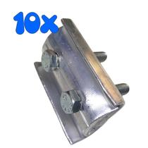 Kit 10 Conector Paralelo Bimetálico Tapit 10 à 70 para Conexão de Cabo Duplo