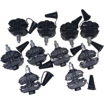 Kit 10 Conector Perfurante Derivação Cdp Principal e Derivação de 25 até 150mm Emenda Cobre Alumínio