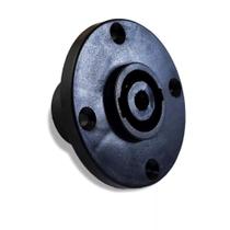 Kit 10 Conector Plug Speakon Fêmea Redondo 4 Vias Mxt
