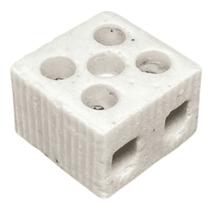 kit 10 Conector Porcelana / Cerâmica P Fios Chuveiro 10mm