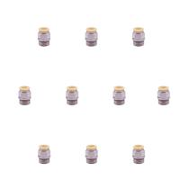 Kit 10 Conectores Retos BSP 12,0mm 3/8" KSC12-03 Kraftmove