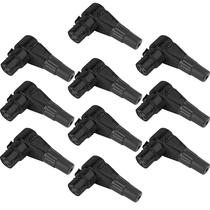 Kit 10 conectores santo angelo xlr 3 polos femea sas3 90