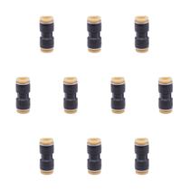 Kit 10 Conectores União Instantânea 12,0mm KUE12 Kraftmove