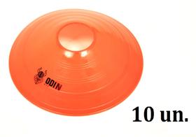 Kit 10 Cones Chapéu Chinês Laranja Pack com 10 - Odin Fit