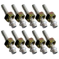 Kit 10 Conexões 10mm Reta Compatível Com Comp 7h15 Máq Case Kit 10 Conexões 10mm Reta Compatível Com Comp 7h15 Máq Case