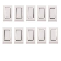 Kit 10 Conj. Int. Simples 10A Branco Moveis Liz - Tramontina Kit 10 Conj. Int. Simples 10A Branco Moveis Liz - Tramontina