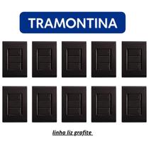 Kit 10 Conjunto Int. Simples 1Tec + 1Tec Paralelo Tramontina Liz Grafite Kit 10 Conjunto Int. Simples 1Tec + 1Tec Paralelo Tramontina Liz Grafite