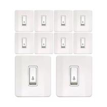 Kit 10 conjunto pulso campainha 10a 250v iriel
