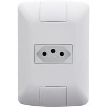 Kit 10 Conjunto Tomada Simples 10A Completo Com Placa Aria 4x2 Tramontina Kit 10 Conjunto Tomada Simples 10A Completo Com Placa Aria 4x2 Tramontina